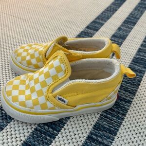 Toddler Side on Vans with Velcro size: US 5.5
